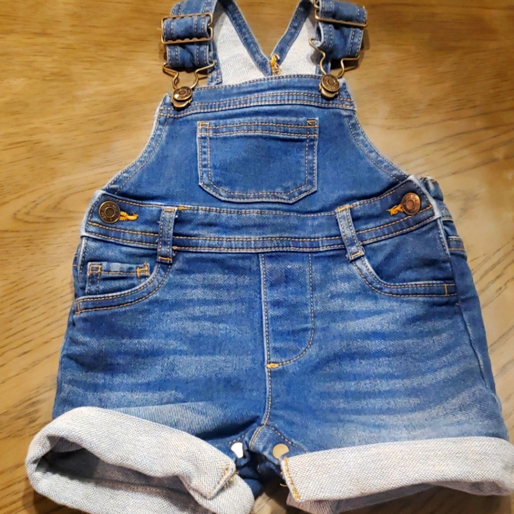 COPY - Blue jean overalls size 9 months